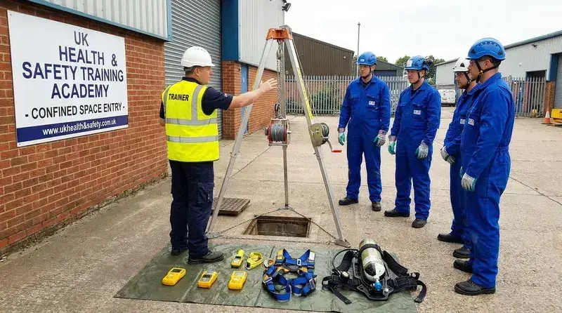 Confined Space Trainer Course UK - accredited confined space entry and rescue trainer qualification
