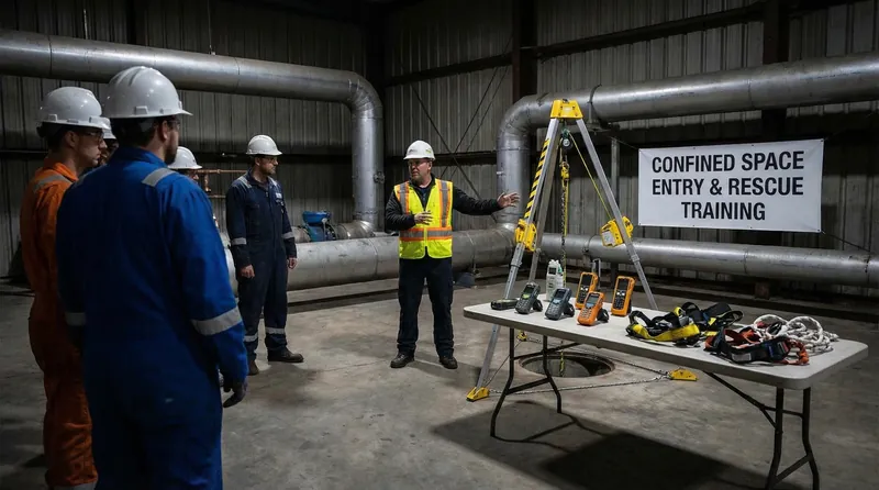 Confined Space Trainer Course UK - accredited confined space entry and rescue trainer qualification