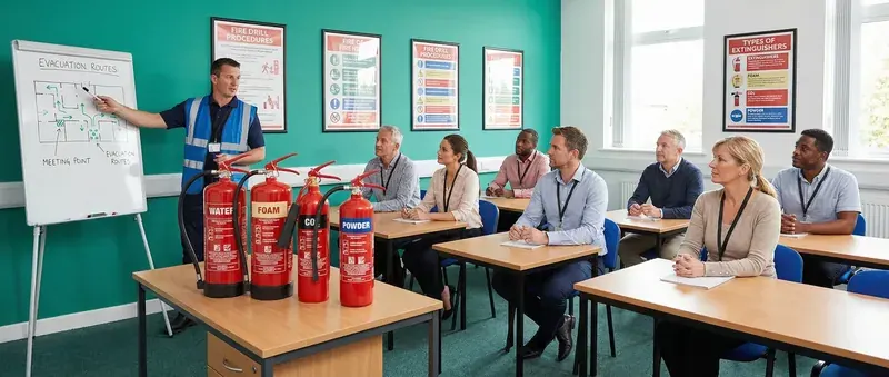 Fire Safety Trainer Course UK - IFE approved accredited fire safety trainer qualification