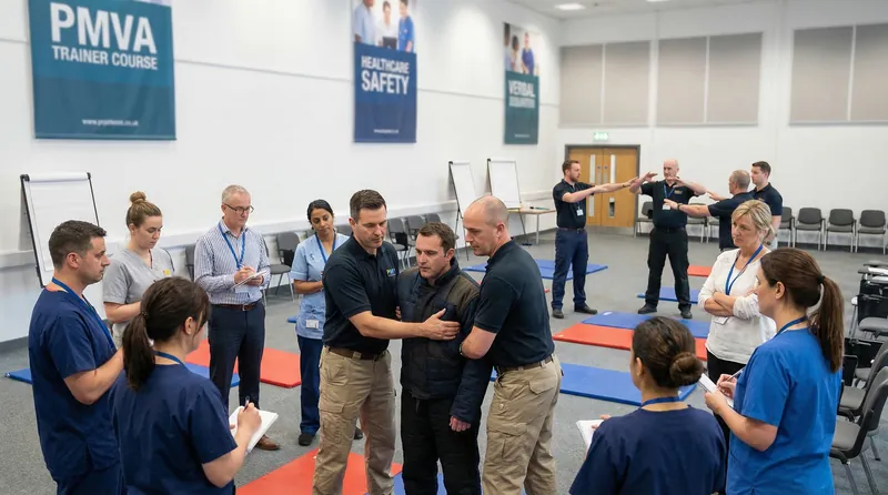 PMVA Trainer Course UK - accredited prevention and management of violence and aggression trainer qualification